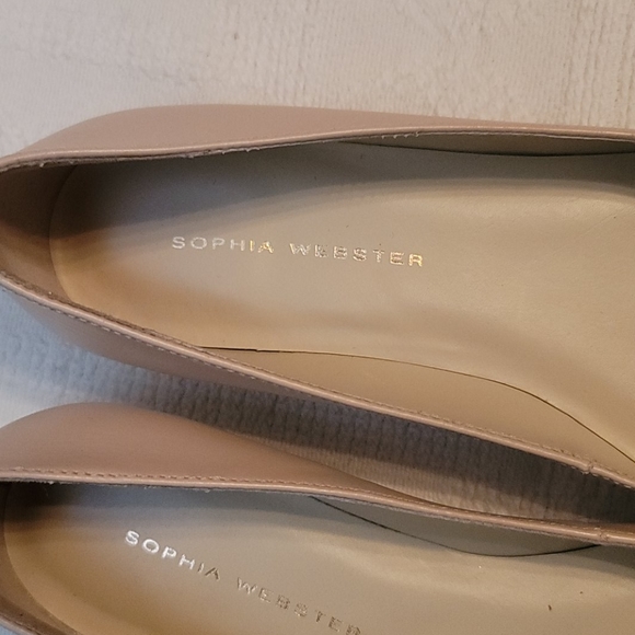 Sophia Webster Nude Pastel Bibi Butterfly Crystal - Picture 4 of 11